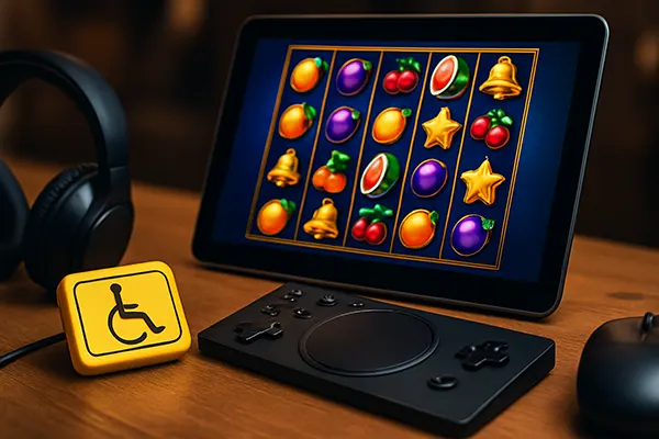 Slotspiel mit Hilfsmitteln