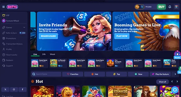 Slots Sixty6 Casino